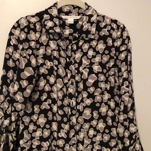 DVF Silk Shirt Dress